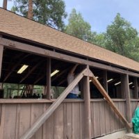 outside new screening dining hall